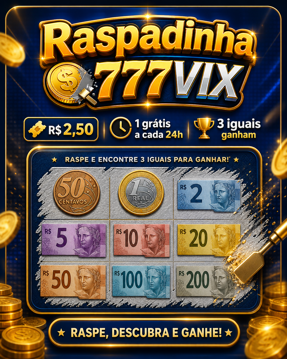 RASPADINHA 777VIX